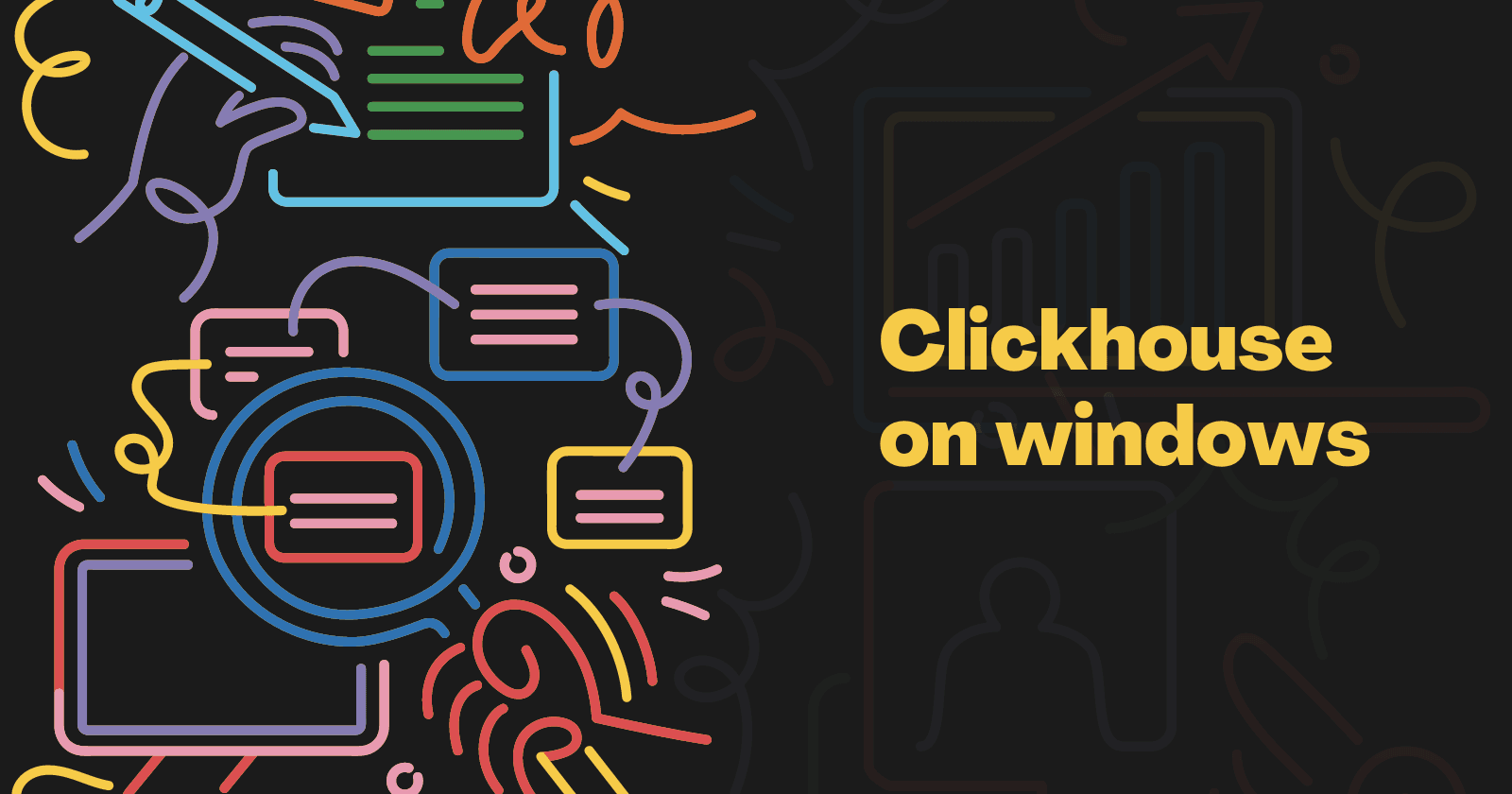 How to set up ClickHouse locally in windows